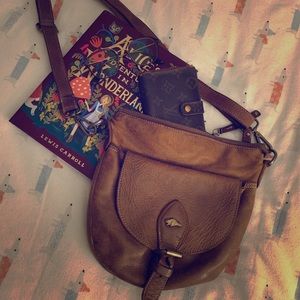 Roots Tribal Leather Purse
